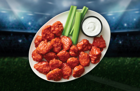 Applebee’s, the Official Grill + Bar Sponsor of the National Football League, is making sure every guest wins big on February 9 for Super Bowl LIX by offering 20 FREE Boneless Wings with any $40 online purchase. (Graphic: Business Wire)