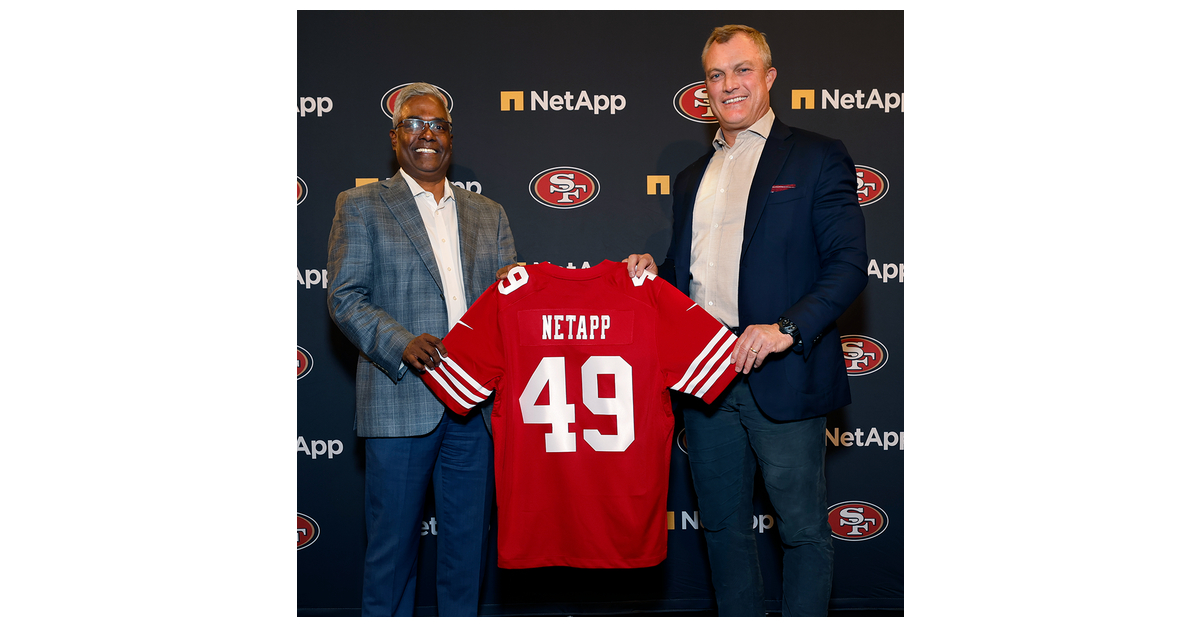 I San Francisco 49ers e il team di NetApp collaborano per migliorare le operazioni e l'esperienza dei fan