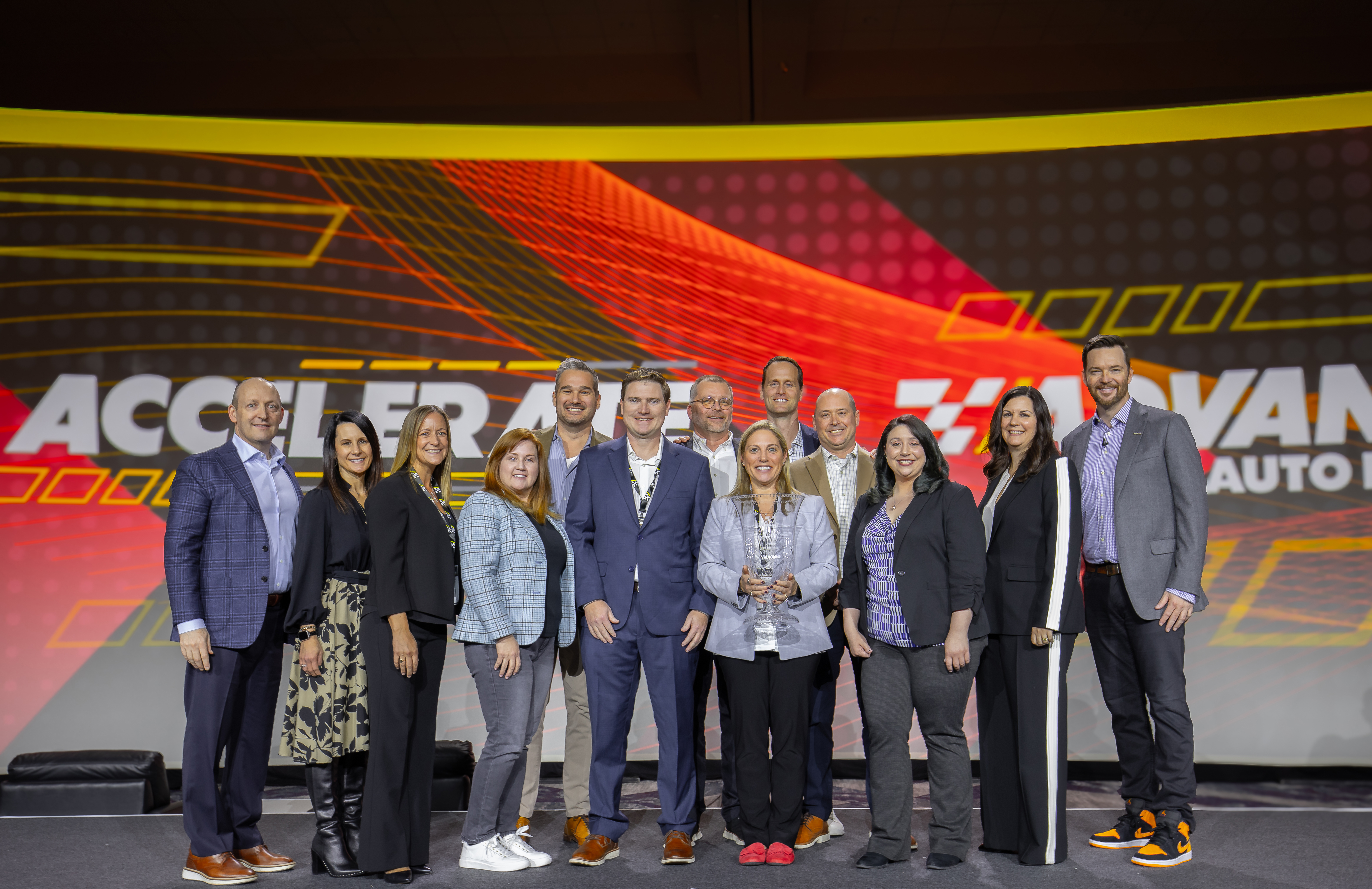 Advance Auto Parts, Inc. presented its 2024 Vendor of the Year Award to Valvoline  Global during “Accelerate,” the company’s annual vendor appreciation and leadership kickoff event in Orlando, FL. 