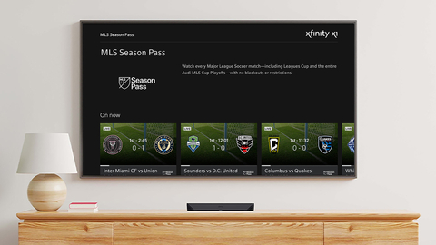 Comcast and Apple plan to offer all Xfinity customers an integrated viewing experience for MLS Season Pass (Photo: Business Wire)