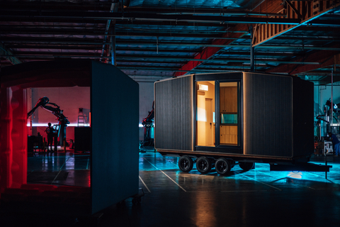 Azure Printed Home being created in the company's LA headquarter facility. (Photo: Business Wire)