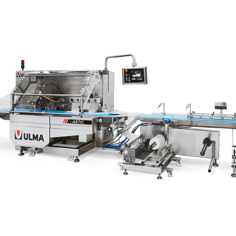 original Harpak-ULMA introduces the ARTIC SS Chevron, an advanced horizontal flow wrap machine for medical and pharmaceutical packaging applications that minimizes film usage without compromising sterility or easy-open features to redefine packaging efficiency. The ARTIC SS C helps producers achieve sustainability goals by dramatically reducing material waste and operational costs. (Photo: Business Wire)