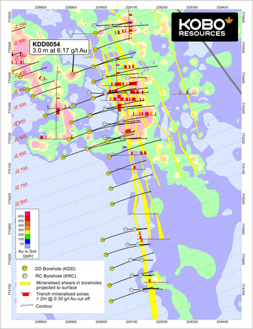 Figure 1: Jagger Zone Diamond Drill Results and Collar Location Map (Graphic: Business Wire)