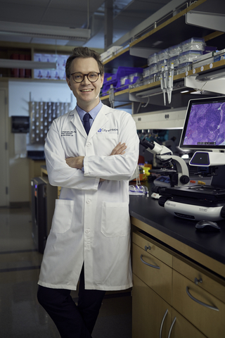 Andri Lemarquis, M.D., Ph.D., City of Hope staff scientist and group leader of the thymus research program (Photo: City of Hope)