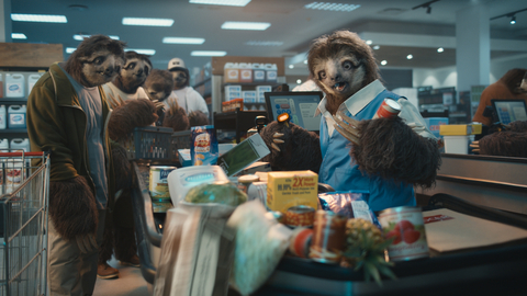 thumbnail COORS LIGHT ® FEATURES SLOTH-LIKE “CASE OF THE MONDAYS” IN CANADIAN BIG GAME AD (Photo: Business Wire)