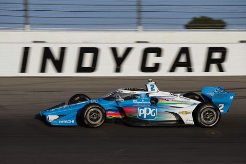 PPG has extended its partnership with Team Penske and will feature the No. 2 PPG Chevrolet, pictured, driven by Josef Newgarden in seven NTT® INDYCAR® Series races. (Photo: Business Wire)