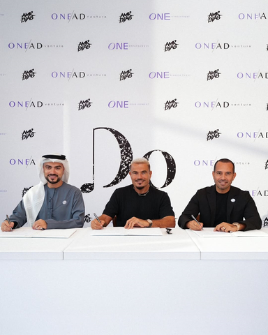 original The legend Amr Diab and Ali Al Gebely, Founder and Chairman of ONE Development unveil DO Boutique Hotels, the world’s first AI-driven musical boutique hotel, blending music, wellness, and technology to redefine hospitality. #LiveTheBeat (Photo: AETOSWire)