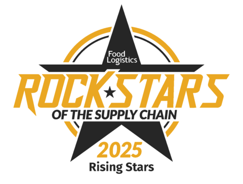 Alan Gassler of PLM Fleet wins Food Logistics Rock Star of the Supply Chain 2025 for the Rising Stars category. (Graphic: Business Wire)