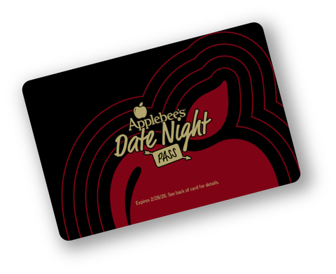 Applebee's Date Night Pass™ returns! Exclusively available for Club Applebee's members, 3,000 members will have a chance to be randomly selected to purchase an Applebee's Date Night Pass™ for $100 through a random drawing. (Photo: Business Wire)