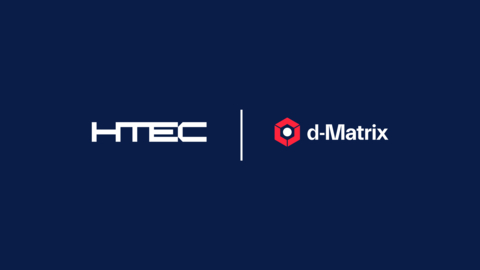 HTEC announces partnership with d-Matrix, the creator of Corsair™, the world’s most efficient AI computing platform for inference in datacenters (Graphic: Business Wire)