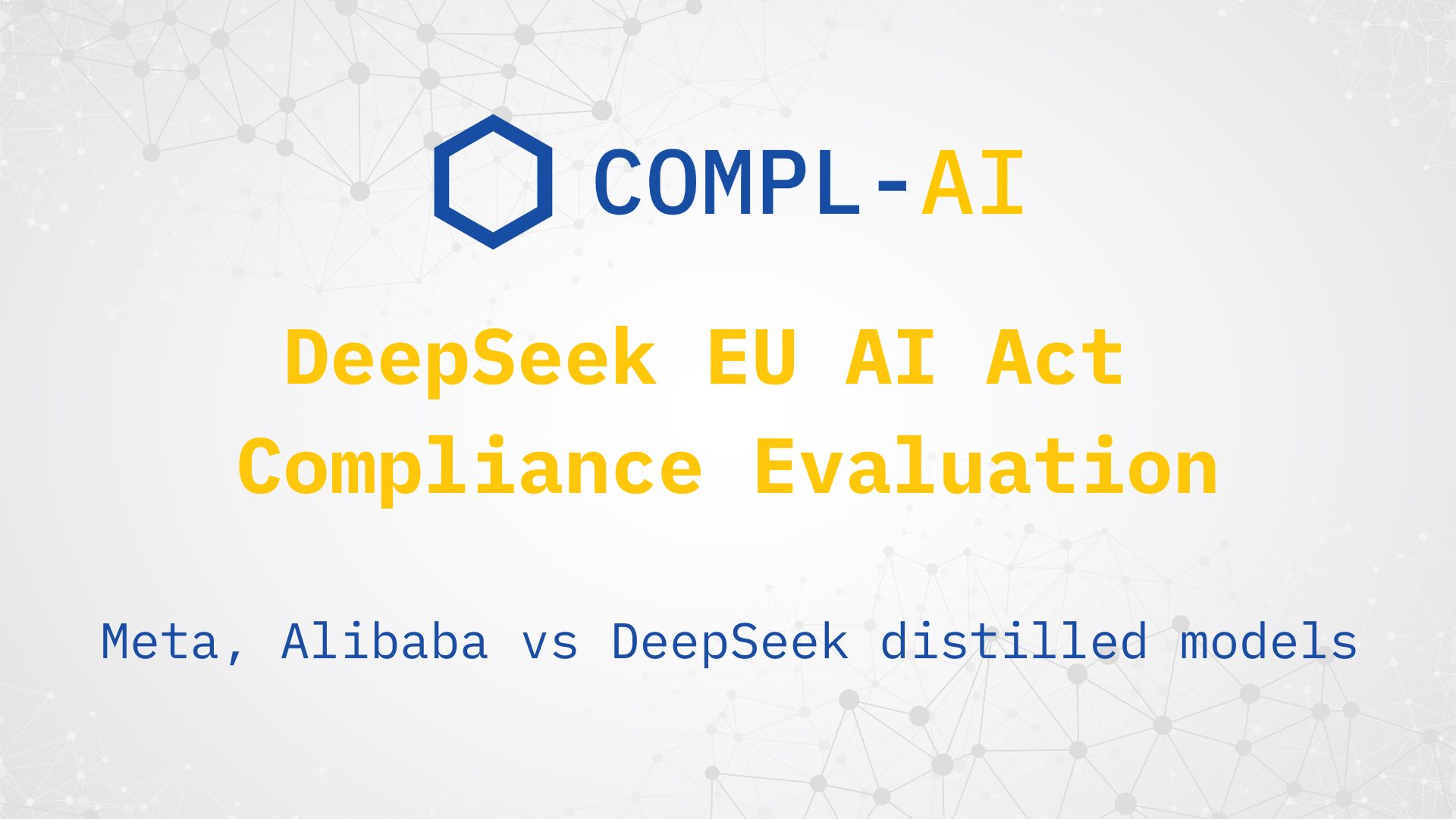 DeepSeek-Modelle: COMPL-AI identifiziert kritische Lücken bei ...