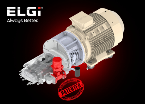 Patented Technologie zur Stabilisierung von Druckluft (Graphic: Elgi Equipments)