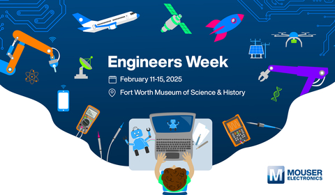 original Mouser Electronics is proud to once again be a major sponsor of Engineers Week through the Fort Worth (Texas) Museum of Science and History for five days of fun and engaging activities. (Photo: Business Wire)