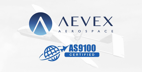 thumbnail AEVEX Aerospace achieves AS9100 certification, reinforcing its commitment to quality, innovation, and excellence in aerospace and defense. (Graphic: Business Wire)