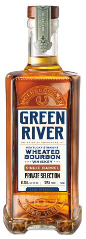 Green River Kentucky Straight Wheated Single Barrel Bourbon, available exclusively through the private barrel program or by the bottle at the distillery, is the newest release from this heritage distillery and offers the signature smooth yet full-bodied character of the brand’s classic Kentucky recipe with a high proof punch. (Photo: Business Wire)