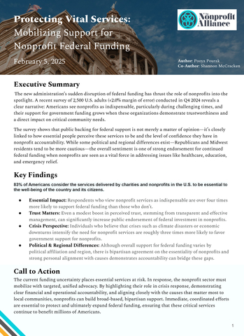 thumbnail New Research: Donor Attitudes Toward Federal Funding