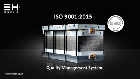original EH FUEL CELLS receive ISO 9001 (Graphic: Business Wire)