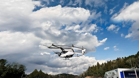 SkyDrive’s 3-seater eVTOL Takes to the Skies_©SkyDrive (Photo: Business Wire)