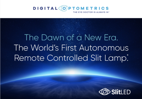 The Dawn of a New Era. The World's First Autonomous Remote Controlled Slit Lamp. The future of eye care is here, and you have the exclusive opportunity to experience it firsthand at Vision Expo East in Orlando! (Graphic: Business Wire)