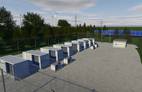 Battery Energy Storage Scene, Black Veatch (Photo: Business Wire)