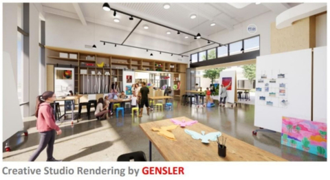 Grant will create “W.M. Keck Foundation Creative Arts Studio” at Friendship Campus for diverse learners opening early 2026 in Redondo Beach, Calif. (Photo: Business Wire)