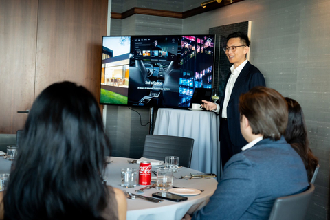 Faraday Future Hosts Event in New York City for Investment Bankers and Fund Managers, Presenting Latest Business Advancements with FF and the FX Brand. (Photo: Business Wire)