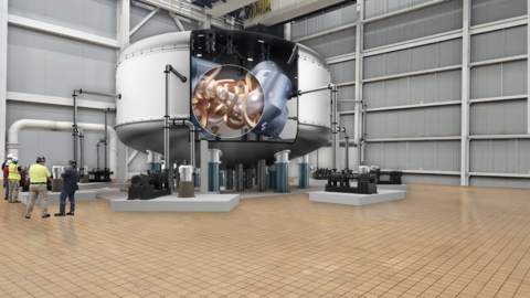 Artistic rendering of Type One Energy's future prototype, Infinity One, inside TVA's Bull Run Fossil Plant.  </div> <p>The Cooperative Agreement expands on <a rel=