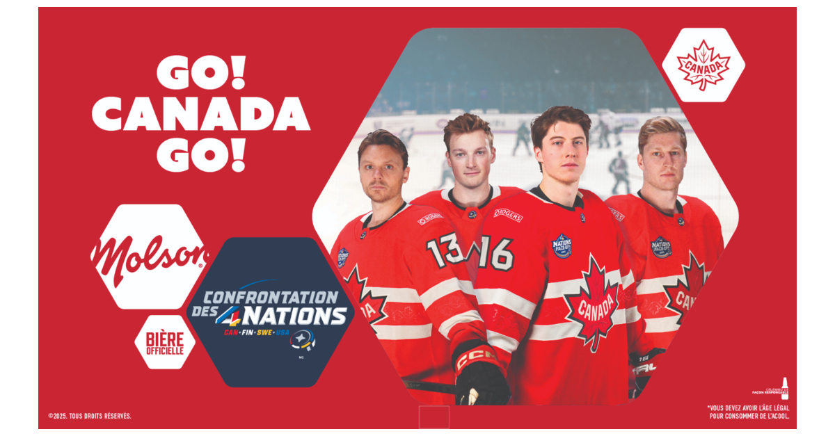 Molson est nommée bière officielle de la Confrontation des 4 nations au ...
