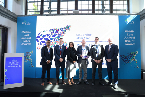 Pacific Prime Dubai wins two prestigious awards from Cigna Healthcare: Broker of the Year 2024 for both the Individual and SME segments. (Photo: Business Wire)