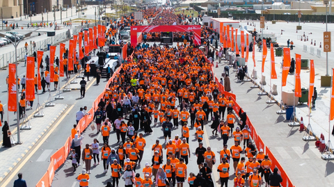 original Inaugural SFA International Sporting Events concludes, with more than 35,000 SFA Expo visitors and over 40,000 Riyadh Marathon participants (Photo: AETOSWire)