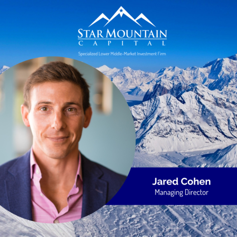 Jared Cohen, Managing Director at Star Mountain Capital. (Photo: Business Wire)