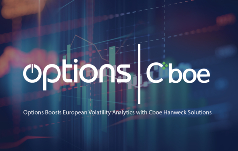 Options today announced the successful deployment of Cboe Hanweck’s European option analytics data feed across its infrastructure. (Graphic: Business Wire)