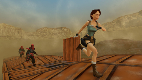 Tomb Raider IV-VI Remastered is available tomorrow, Feb. 14. Pre-order is available now on Nintendo eShop. (Graphic: Business Wire)