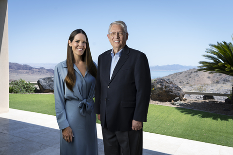 Entrepreneurs and philanthropists A. Emmet Stephenson Jr. and his daughter Tessa Stephenson Brand (Photo: Business Wire)