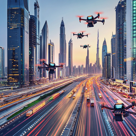 original UAE Begins Mapping Air Corridors for Air Taxis and Cargo Drones to Transform Urban Transportation (Photo: AETOSWire)