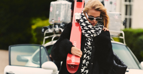 thumbnail The ultimate eyewear for après-ski, Perfect Moment’s Après Sunglasses in classic white blends fashion-forward style with high-quality technical components for lasting wear. (Photo: Business Wire)