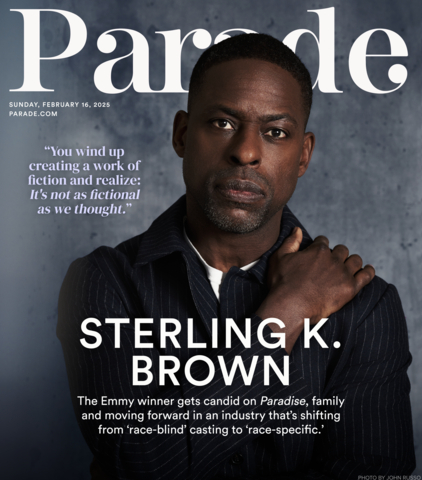 Paradise’s Sterling K. Brown Gets Real on ‘Difficult’ — and Transformative — Conversations in Parade’s Exclusive Cover Story (Photo: Business Wire)