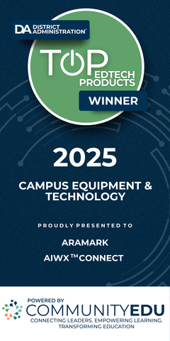 Aramark takes top honors for AIWX Connect. (Graphic: Business Wire)