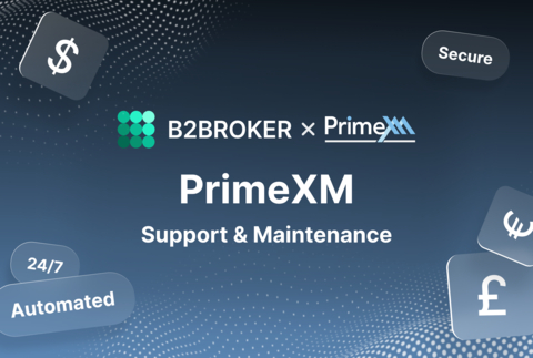 B2BROKER's PrimeXM XCore Service provides complete support to manage all technical aspects, including setup and ongoing maintenance, of the PrimeXM XCore server. (Graphic: Business Wire)