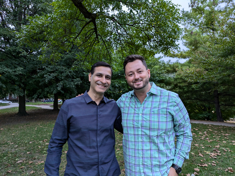 original Vibhu Bhan, COIO and Wes Morton, CEO of Creativ Company (Photo: Business Wire)