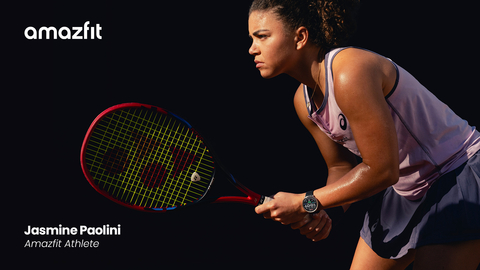 Italian Tennis Star Jasmine Paolini Joins Amazfit as Latest Athlete Ambassador (Photo: Business Wire)