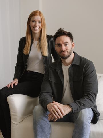 original Glassbox co-founders Allison Harris (CEO) and Ian Kennedy (CTO). Photo by ARTIESE Photography.