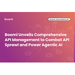  Boomi presenta una soluzione completa per la gestione di API volta a combattere lo sviluppo incontrollato di API e dare impulso alla tecnologia degli agenti IA