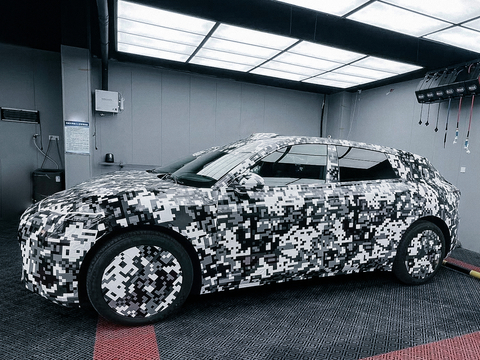 Faraday Future Announces the Shipment of Its First Two FX 6 Camouflaged Prototype Mules to the U.S. (Photo: Business Wire)