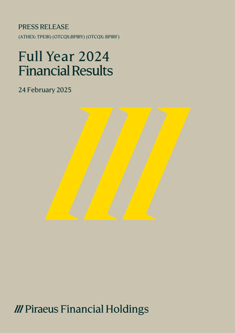original Piraeus FY 2024 Earnings & Business Plan 2025-2028