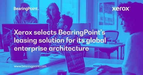 With the integration of BearingPoint’s solution as part of its enterprise architecture transformation, Xerox aims to reduce IT costs, standardize global processes, and significantly simplify its application landscape. (Graphic: Business Wire)