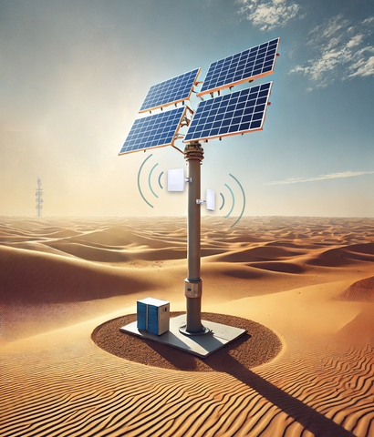 Airgain has launched Lighthouse Solar, a solar-powered 5G smart repeater (Photo: Airgain)