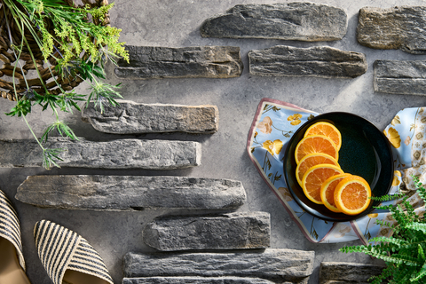 thumbnail The Steel Valley color palette was introduced to the Laurel Cavern Ledge profile, offering warming neutral shades for rustic spaces. (Photo: Business Wire)