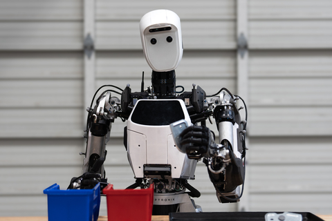 Newly manufactured Apollo humanoid robots will leverage Jabil’s factory environment for real-world validation testing, completing an array of simple, repetitive manufacturing tasks before being deployed to Apptronik customer sites. (Photo: Business Wire)