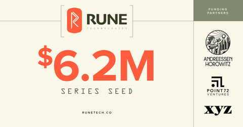 original Rune seed round funded by investors with deep defense tech experience (Graphic: Rune Technologies)
